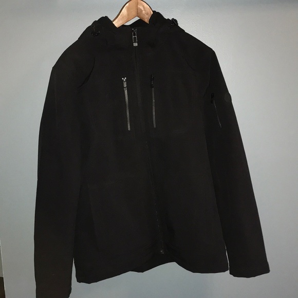 calvin klein water resistant shell wind protection jacket